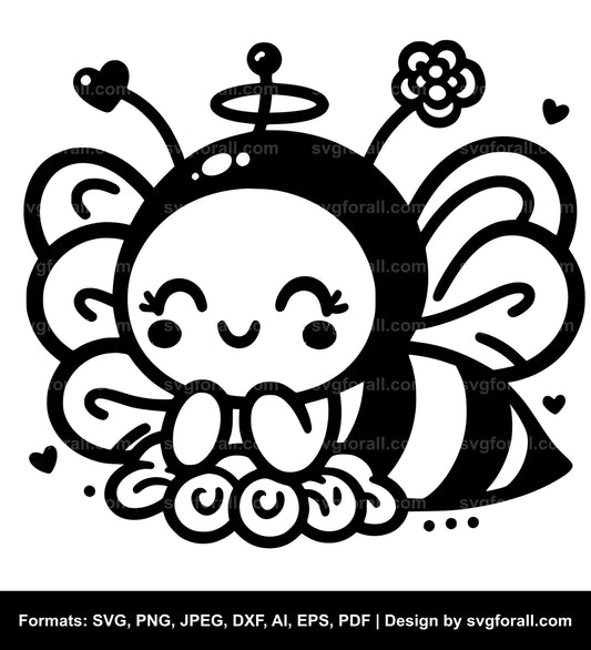 Cute Bee SVG