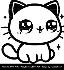 Cute Cat SVG