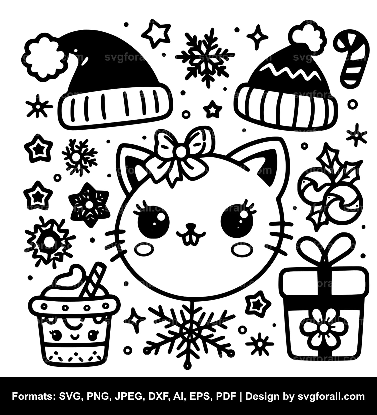 Cute Christmas Cricut SVG