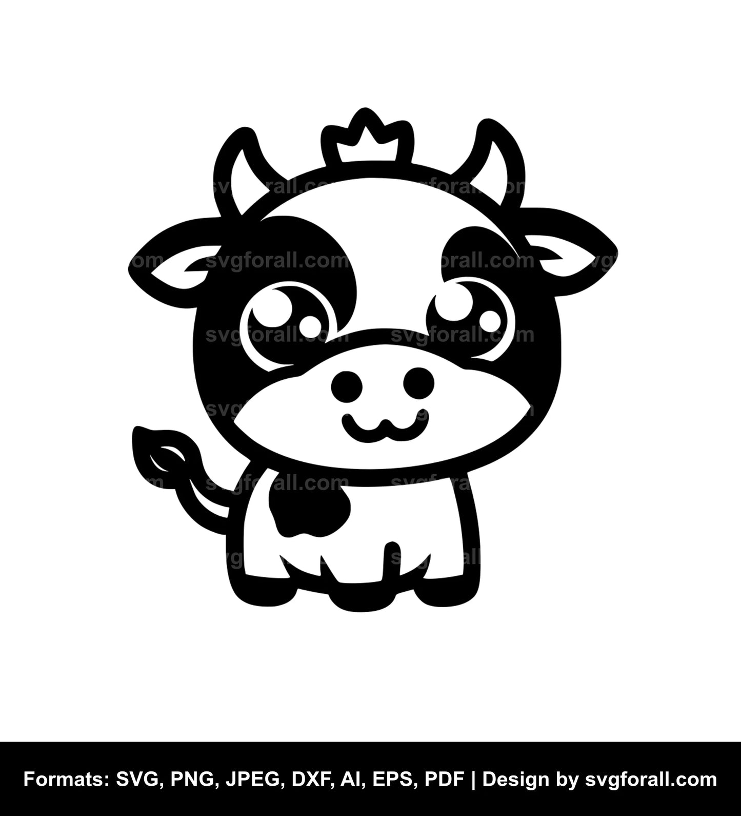 Cute Cow SVG