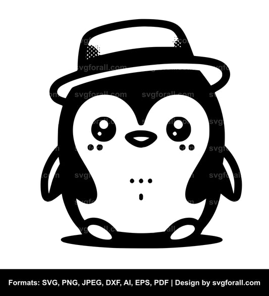 Cute Penguin Cricut SVG