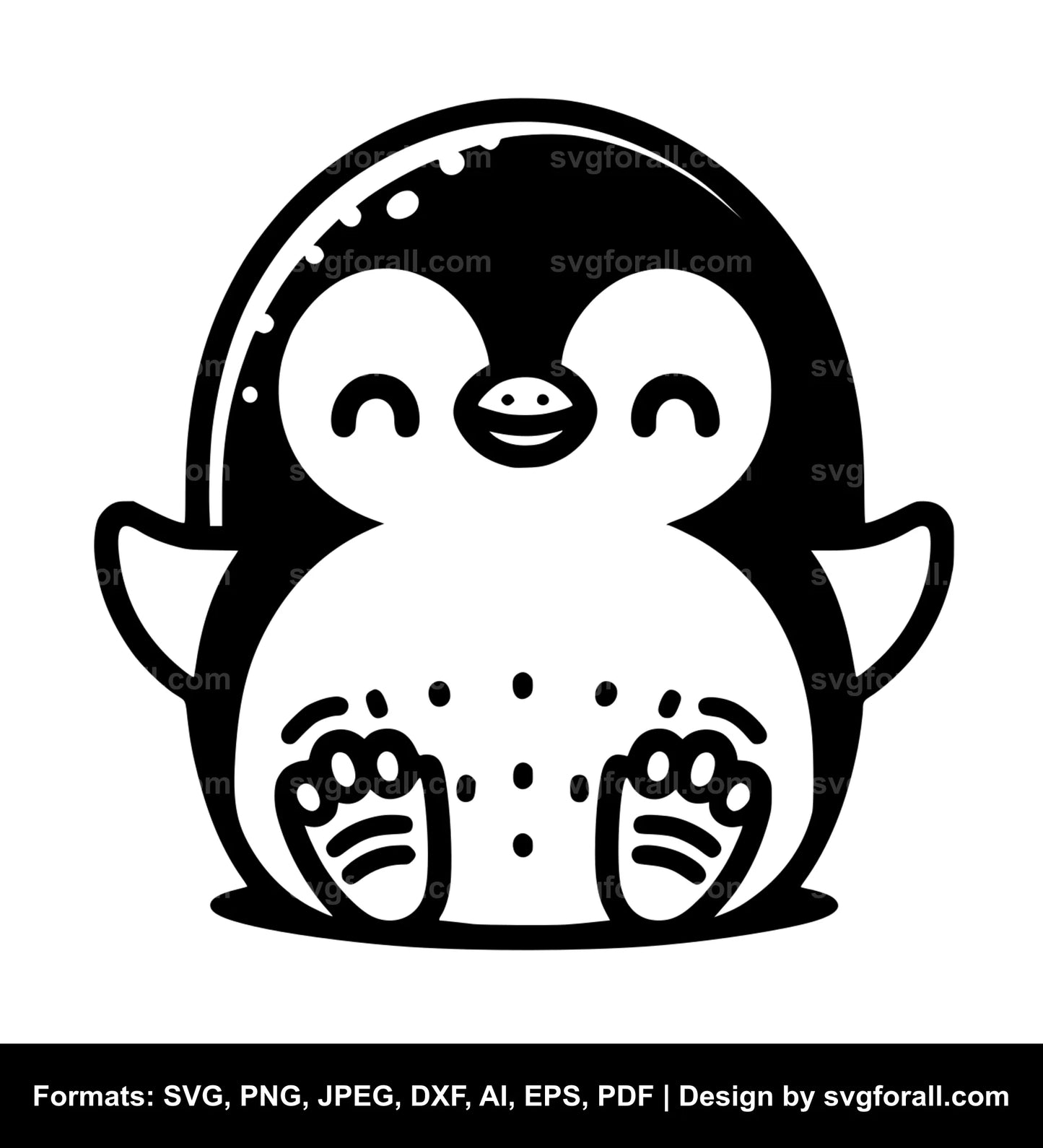 Cute Penguin SVG