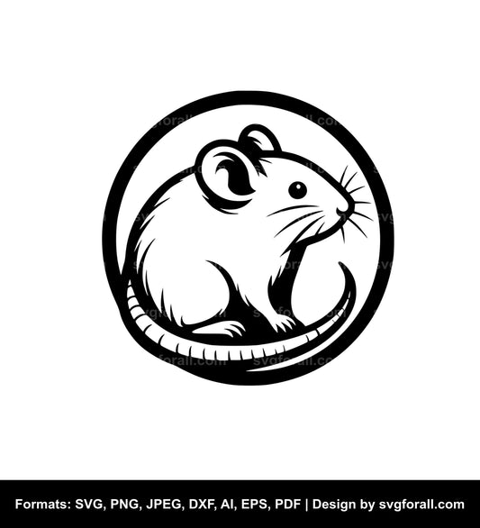 Cute Rat SVG