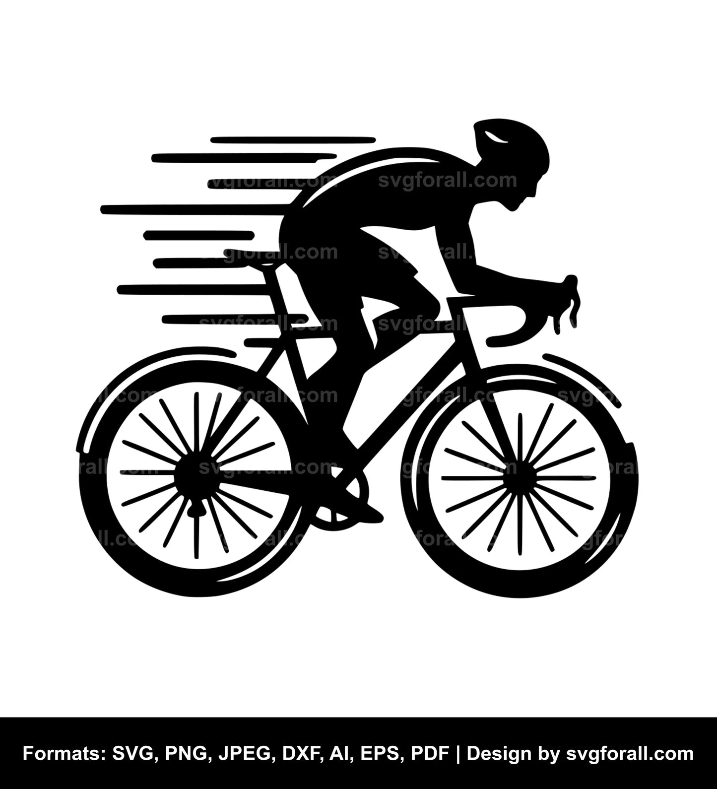 Cyclist SVG