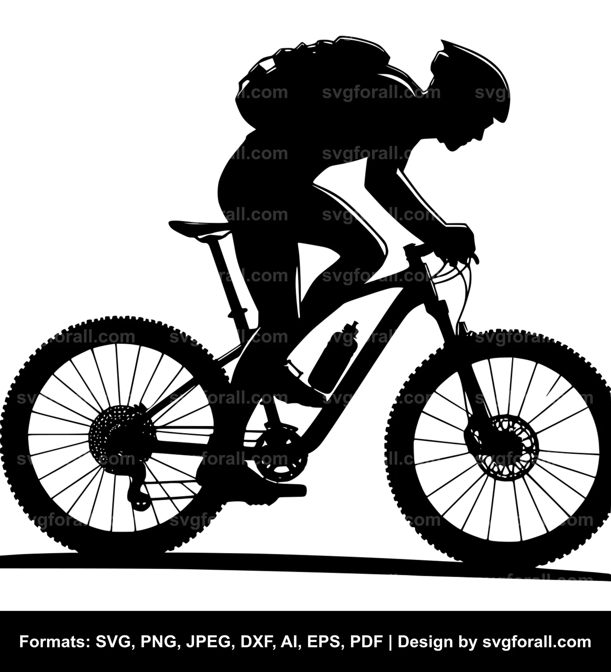 Cyclist SVG PNG