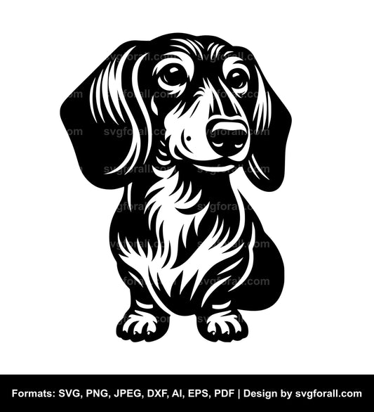 Dachshund Dog SVG Design