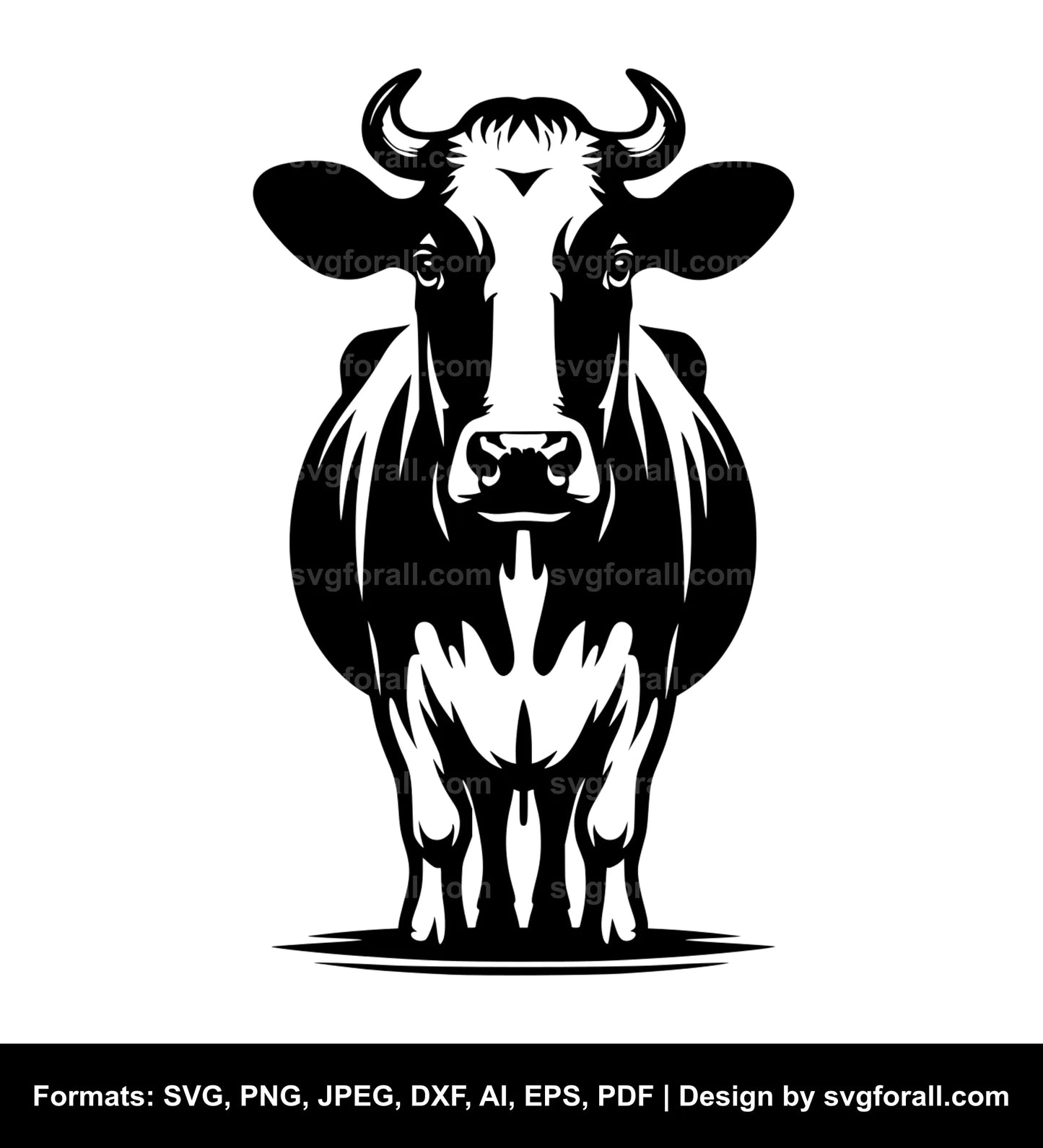 Dairy Cow SVG