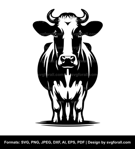 Dairy Cow SVG