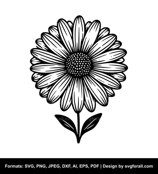 Daisy Flower SVG Design