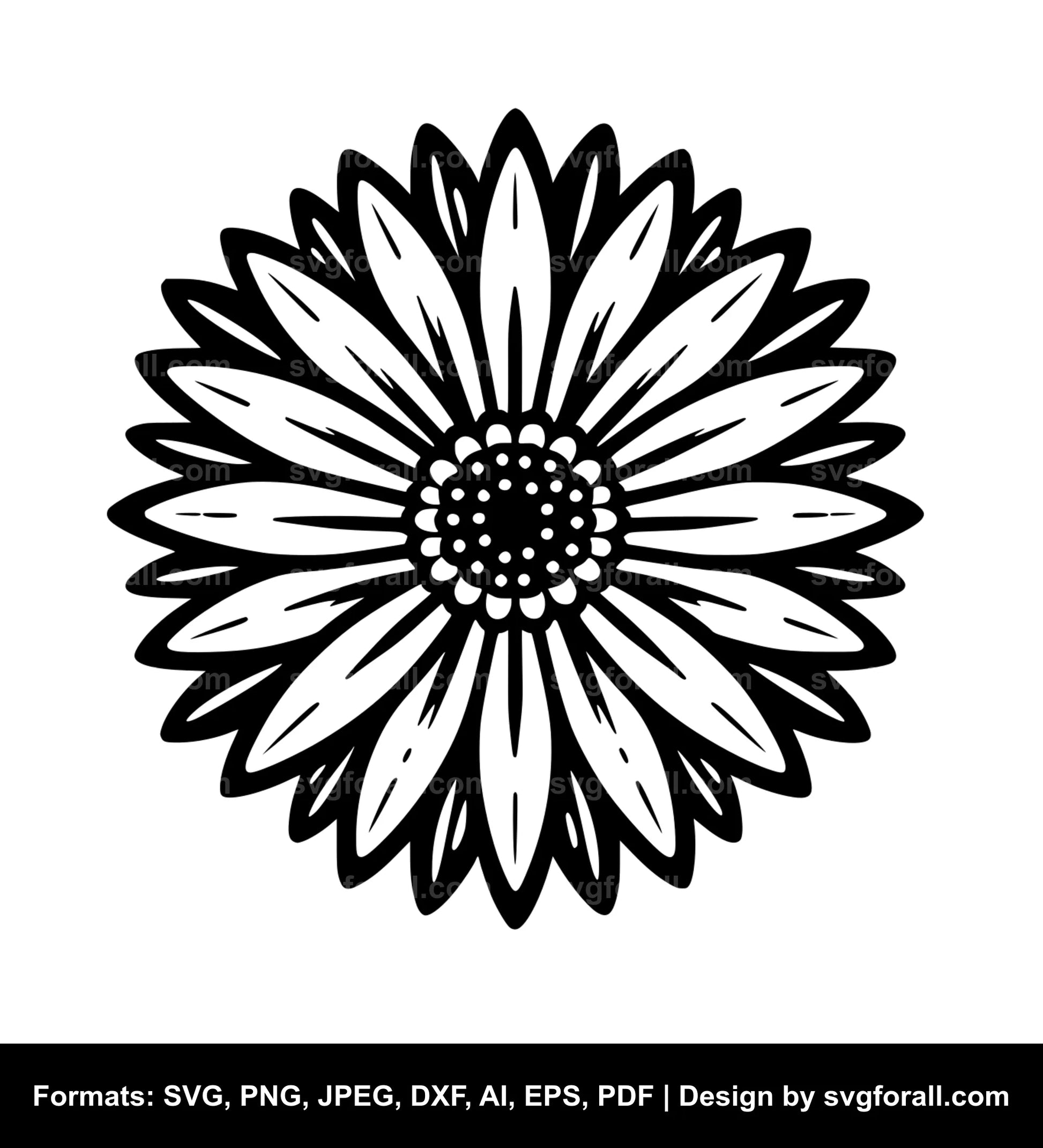 Daisy SVG Vector