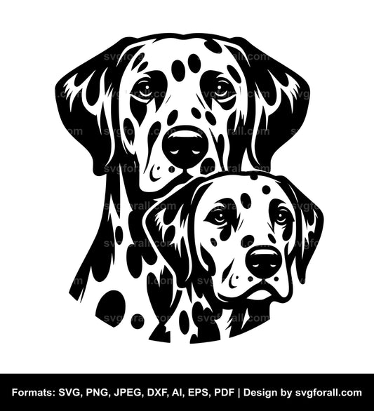 Dalmatian Dog Cricut SVG