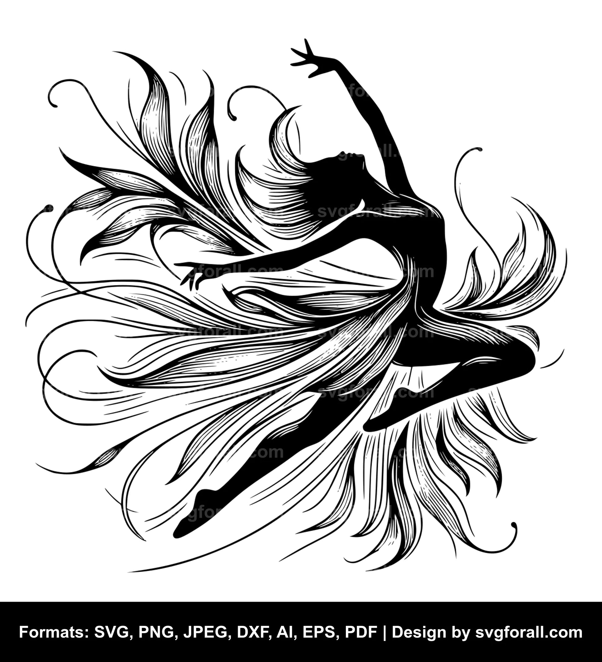 Dance SVG Vector