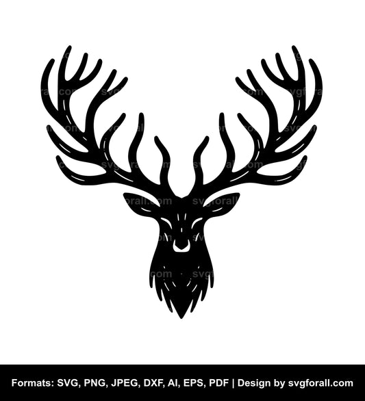 Deer Antler SVG