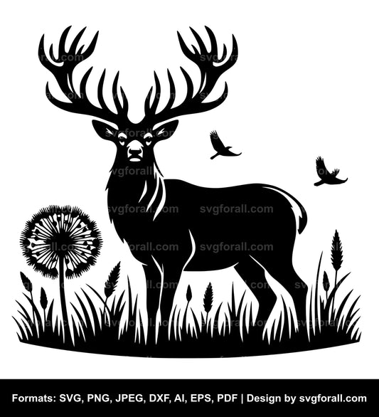 Deer SVG Cut File