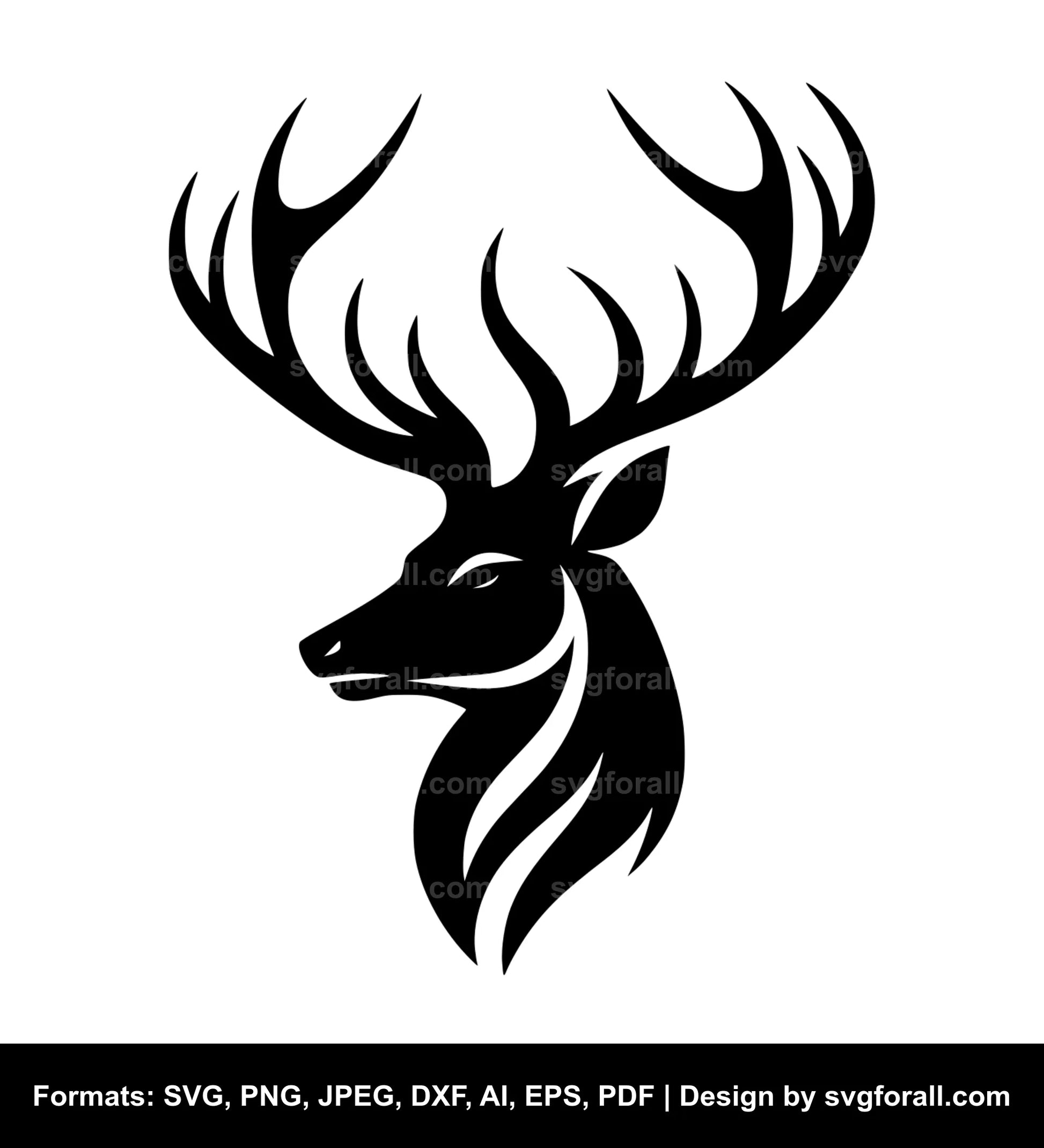 Deer SVG Design