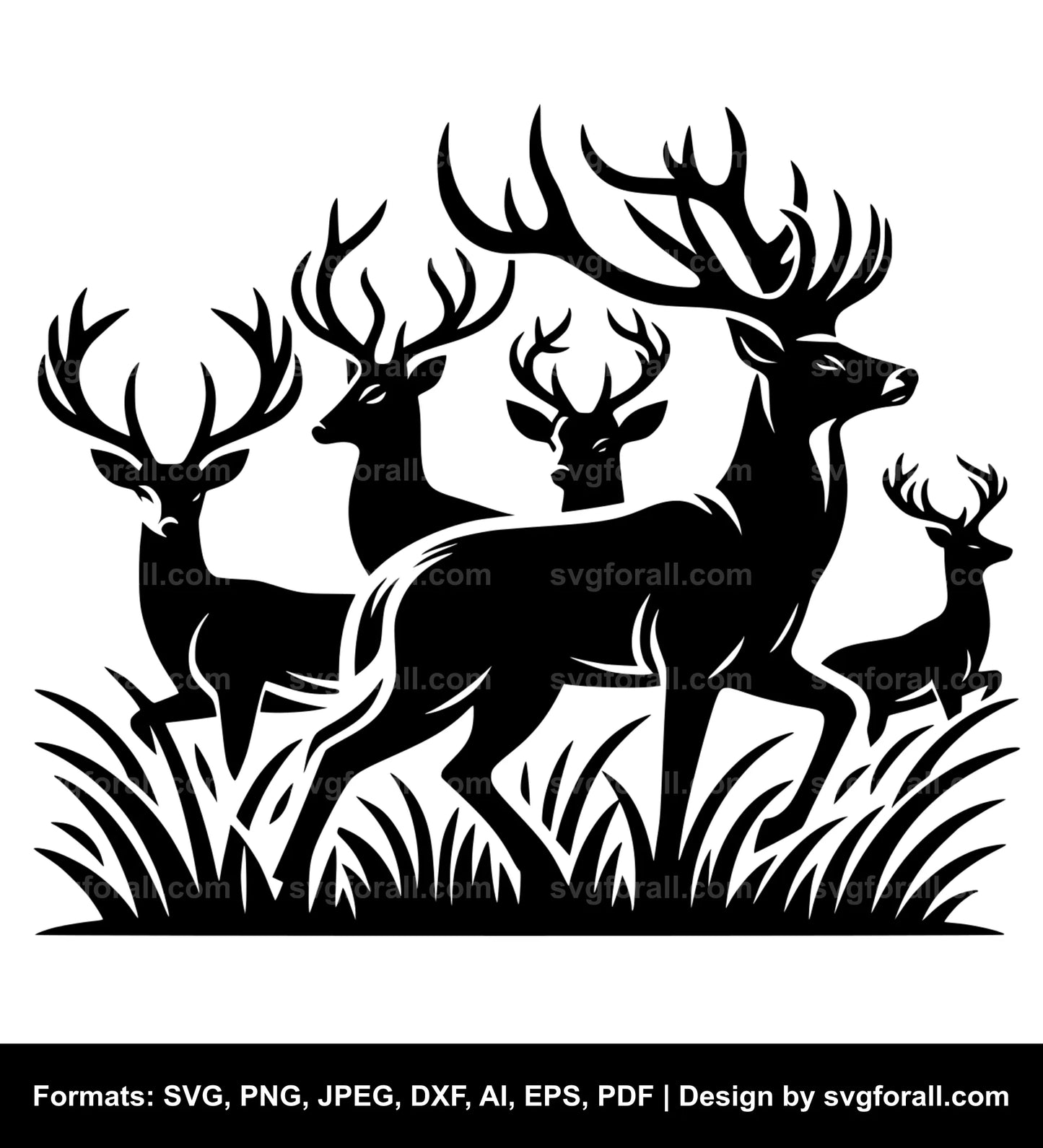 Deer SVG Vector