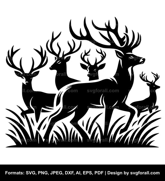 Deer SVG Vector