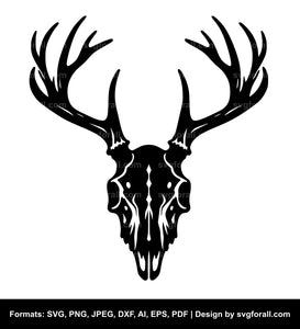 Deer Skull SVG