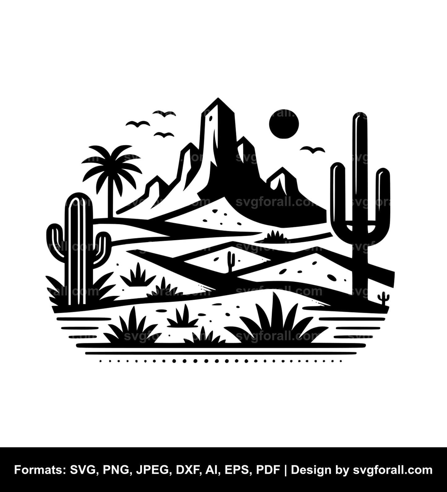 Desert SVG