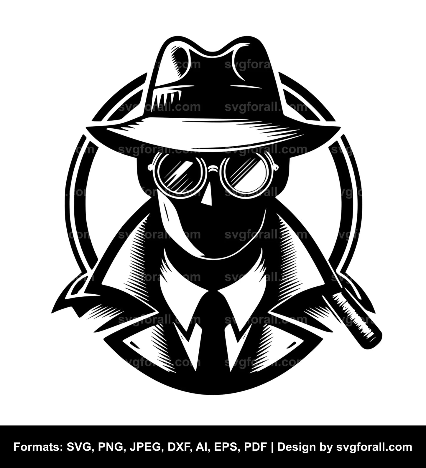 Detective SVG