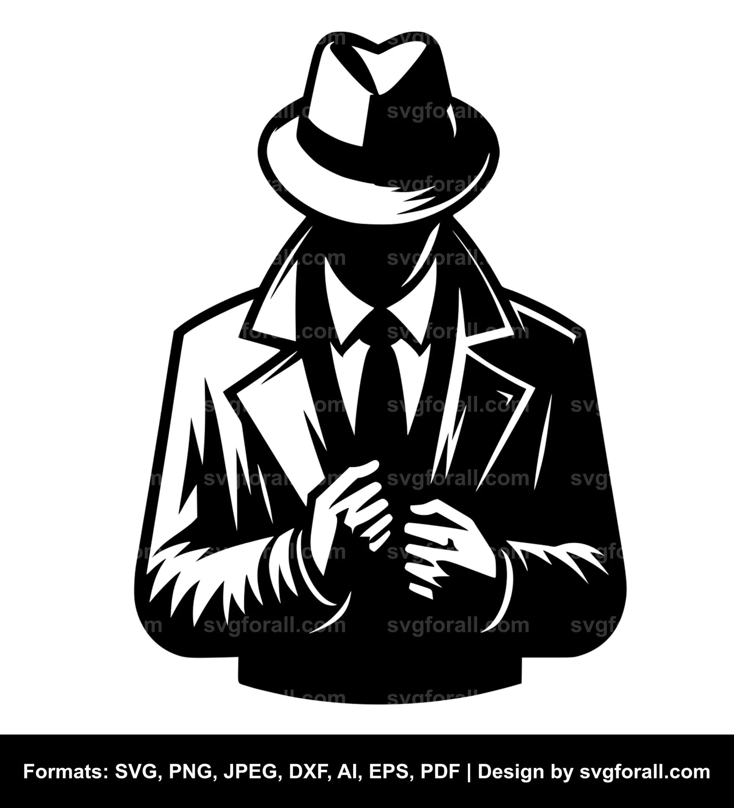 Detective SVG Vector