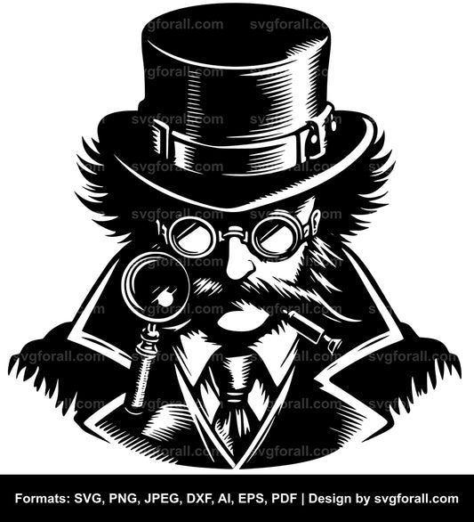 Detective Vector SVG