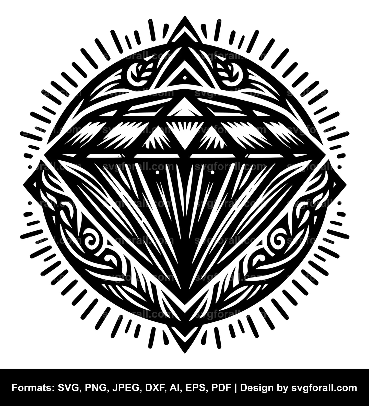 Diamond SVG File