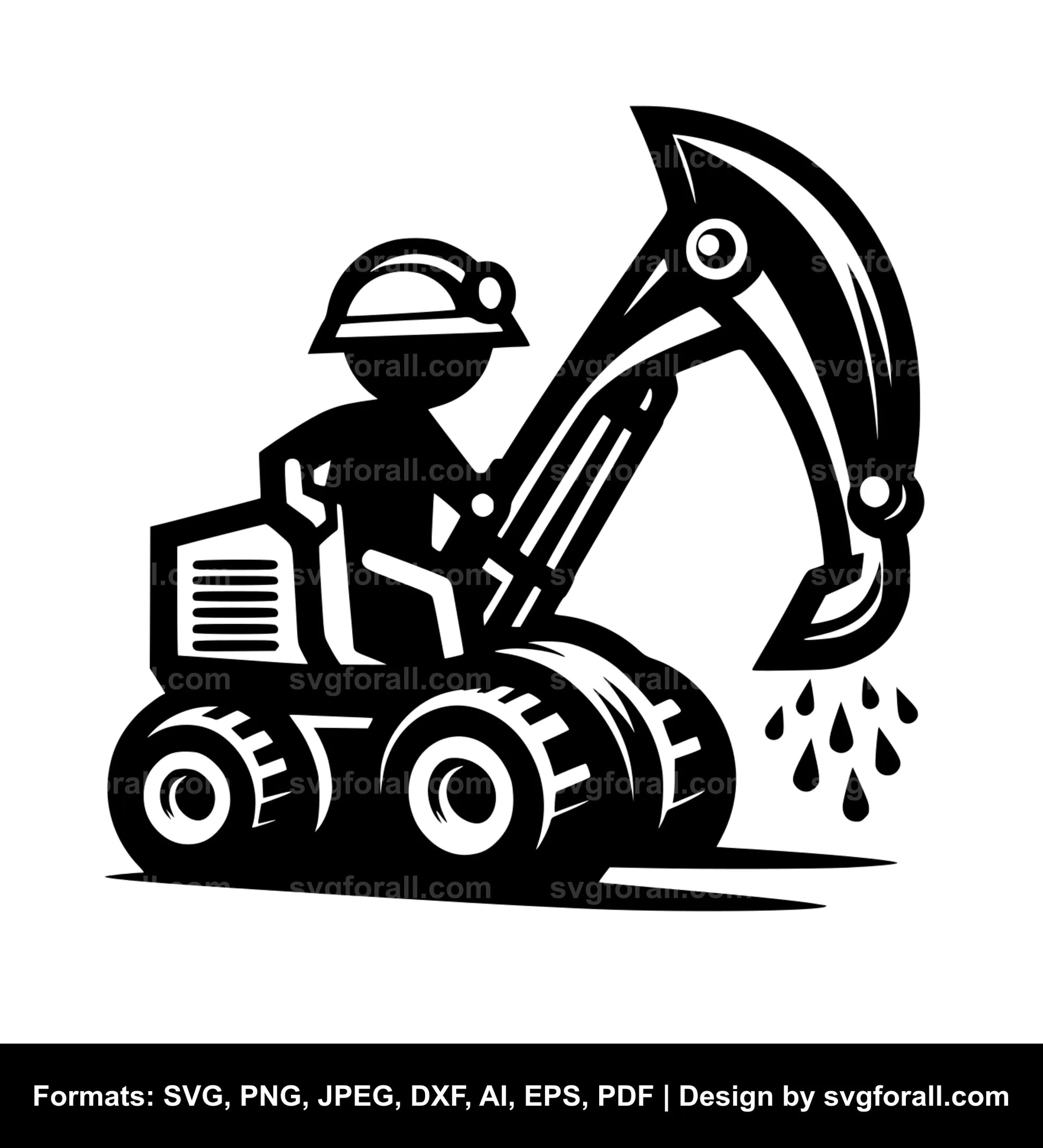 Digger SVG File