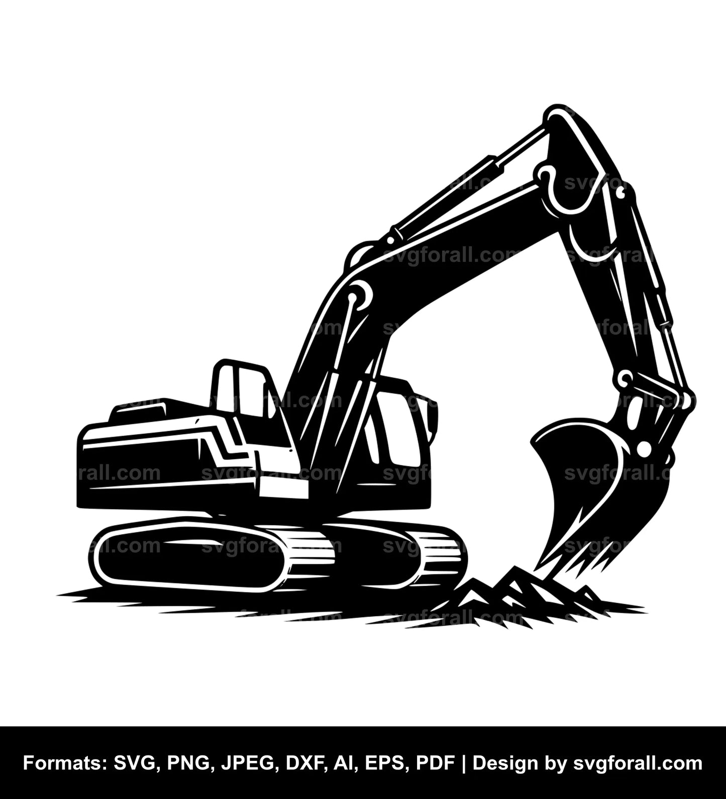 Digger SVG Vector