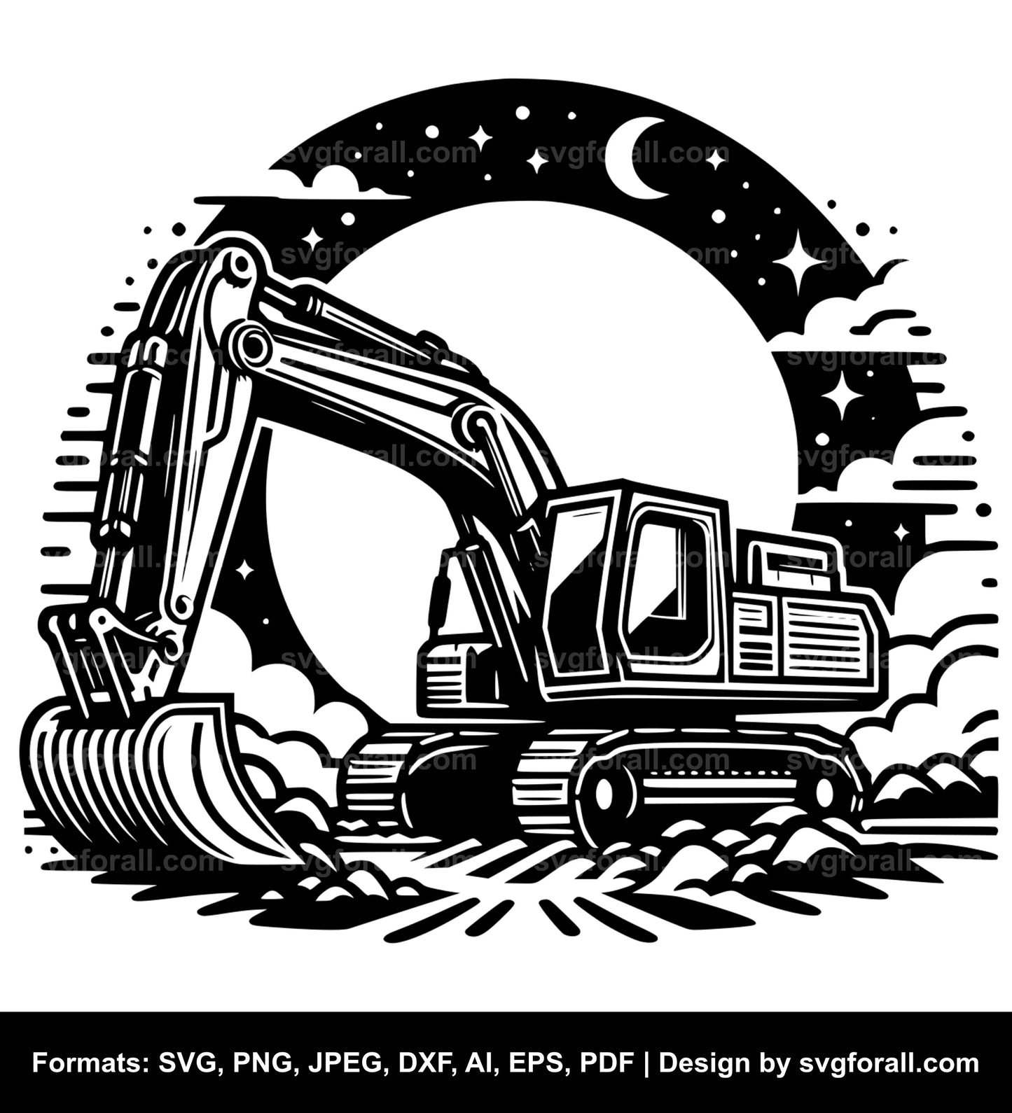 Digger Vector SVG