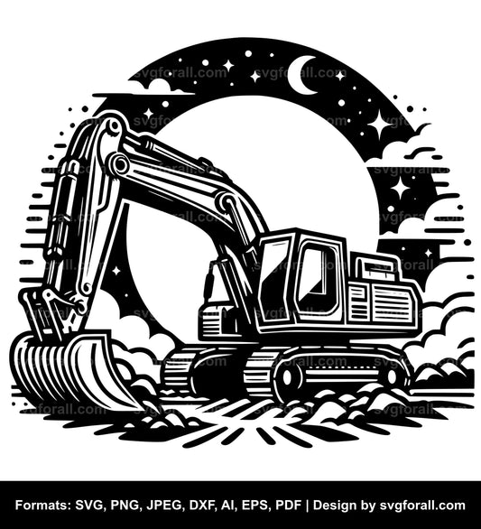 Digger Vector SVG