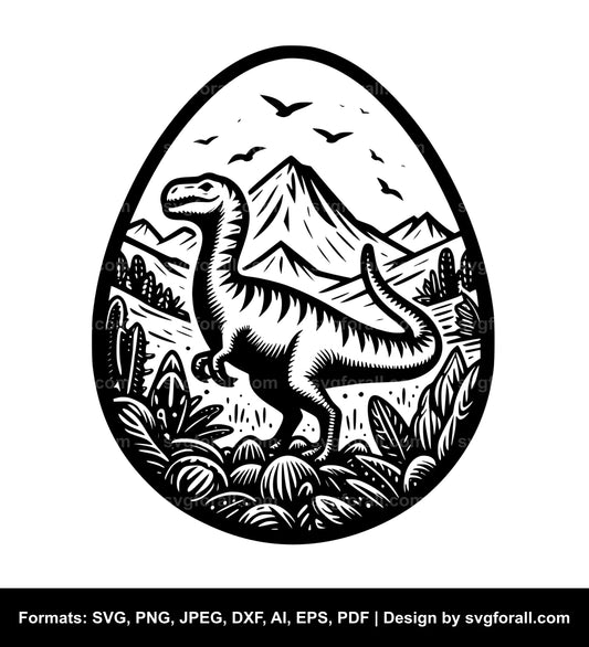 Dinosaur Egg SVG File