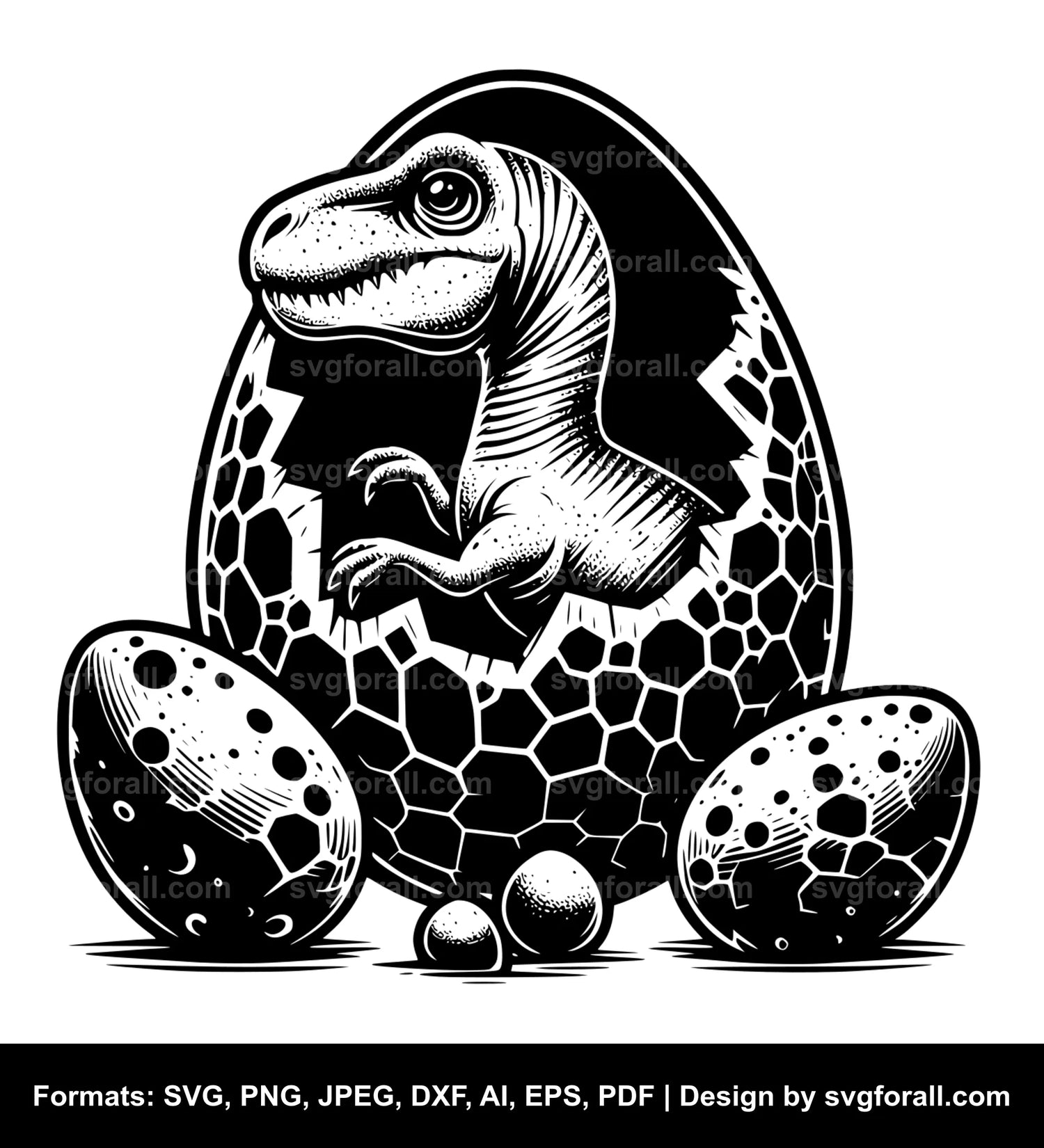 Dinosaur Egg SVG PNG Image