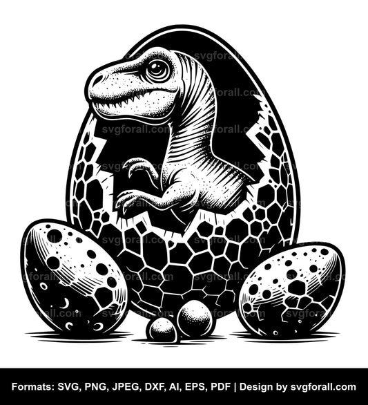 Dinosaur Egg SVG PNG Image