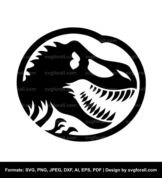 Dinosaur Face SVG Download