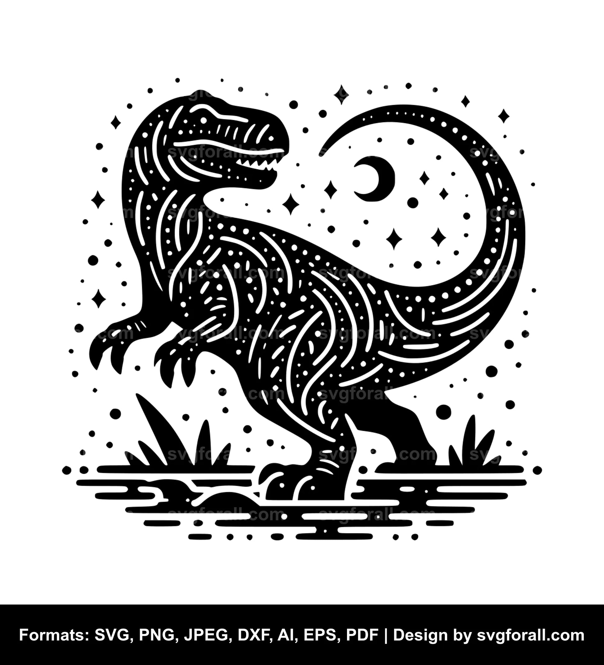 Dinosaur SVG Cut Files