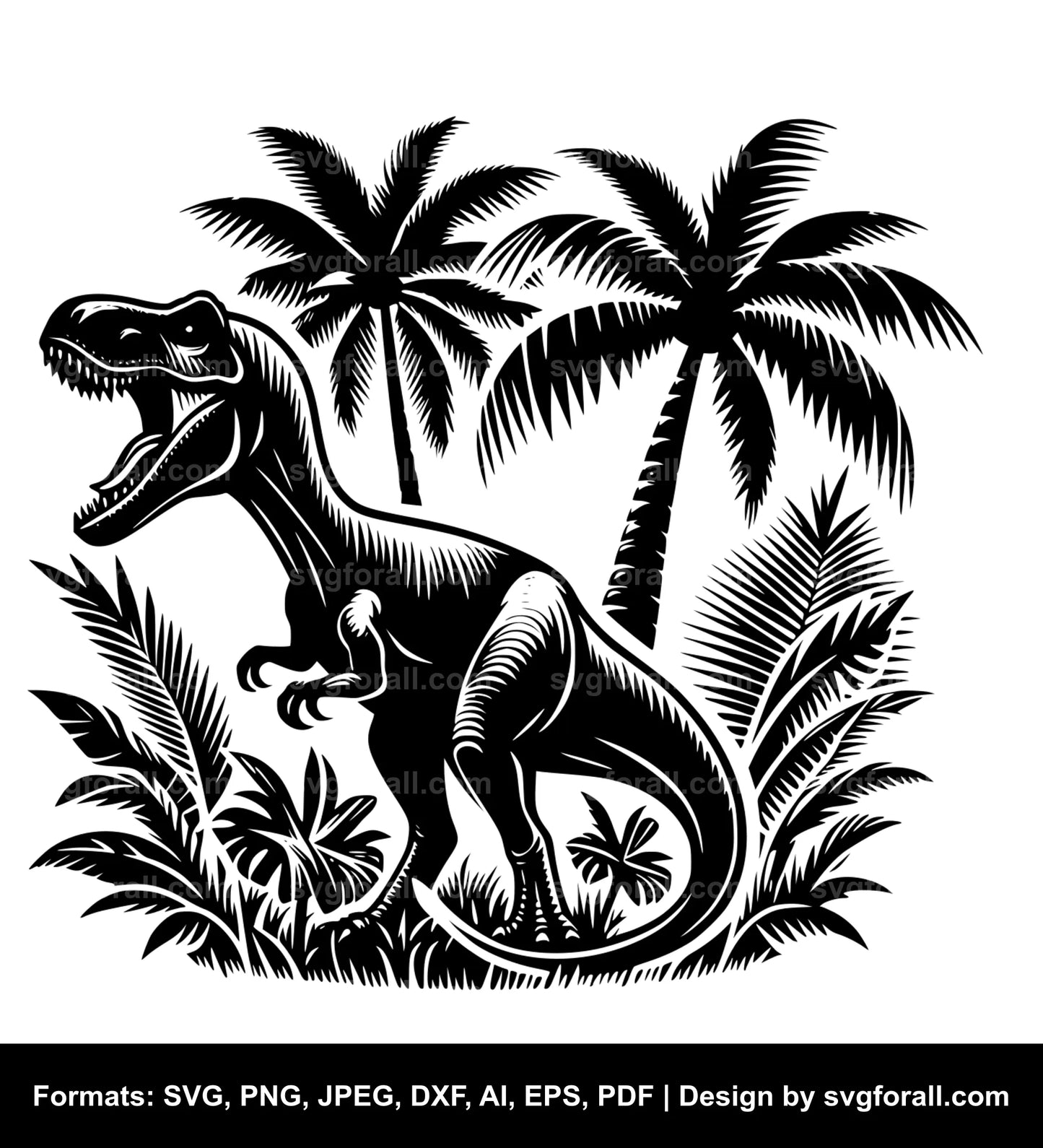 Dinosaur SVG High Resolution