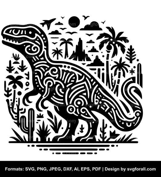 Dinosaur SVG Vector