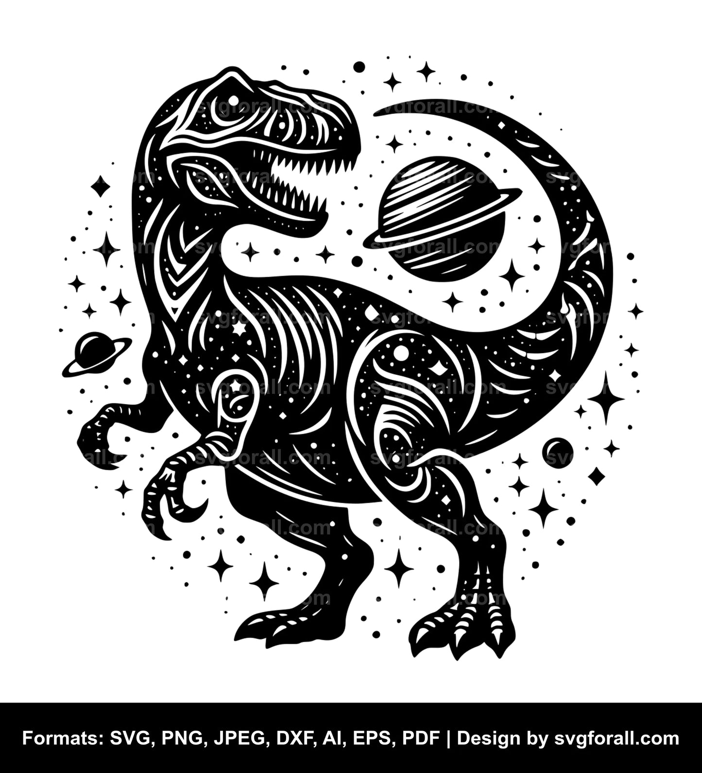 Dinosaur SVG Vector Design