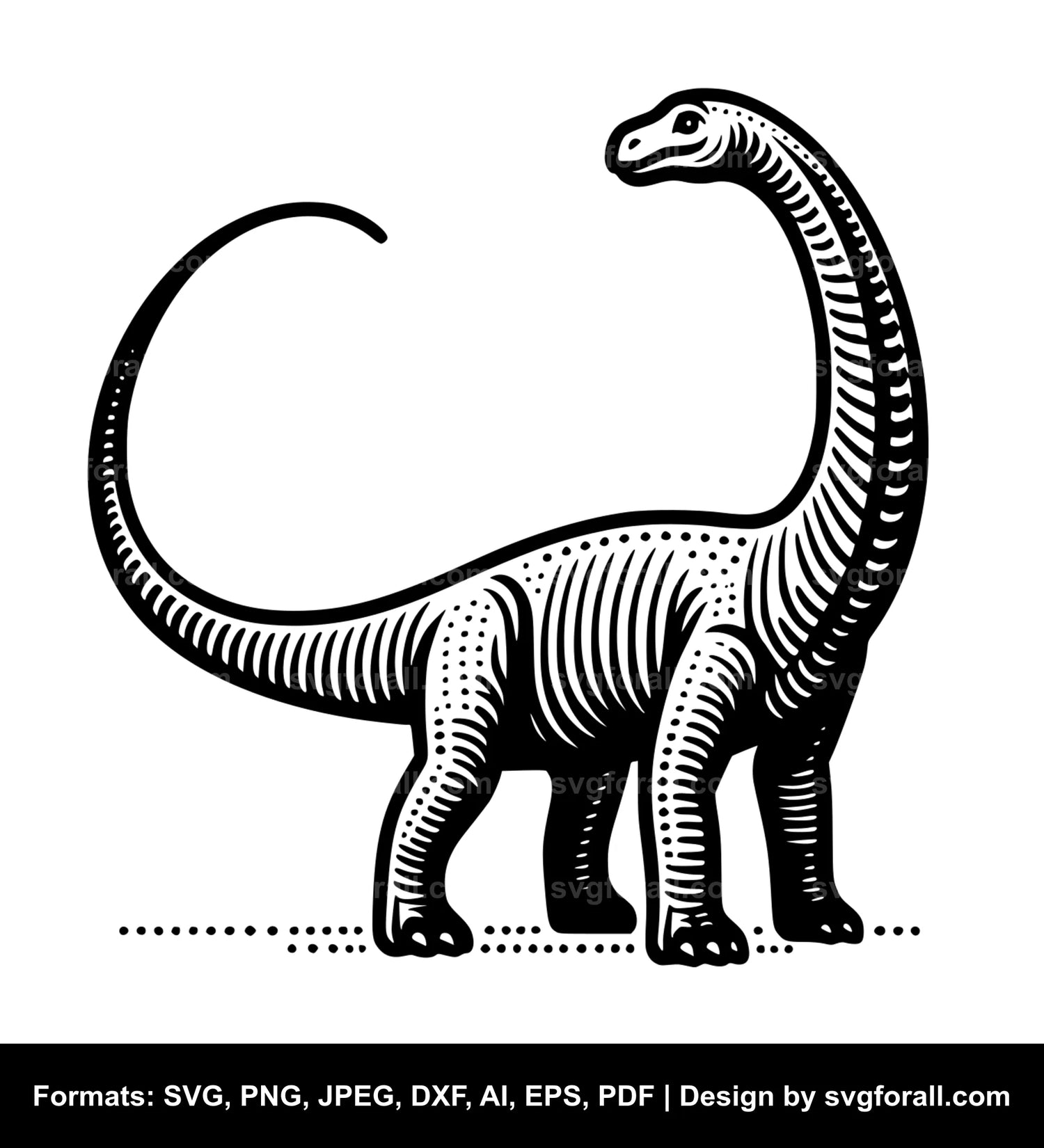 Diplodocus Vector SVG