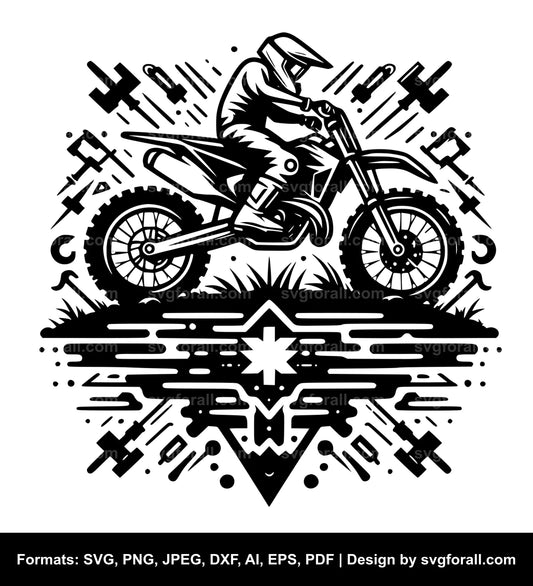 Dirt Bike Cricut SVG