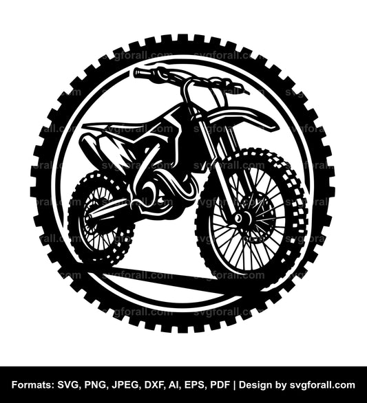 Dirt Bike SVG