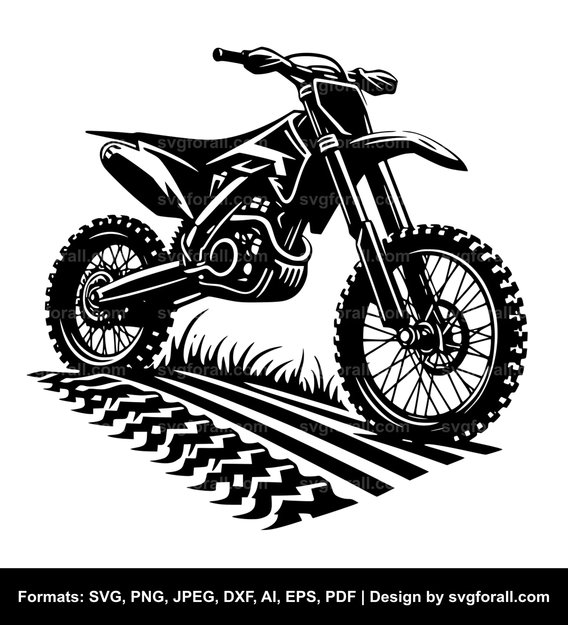 Dirt Bike SVG Cut Files