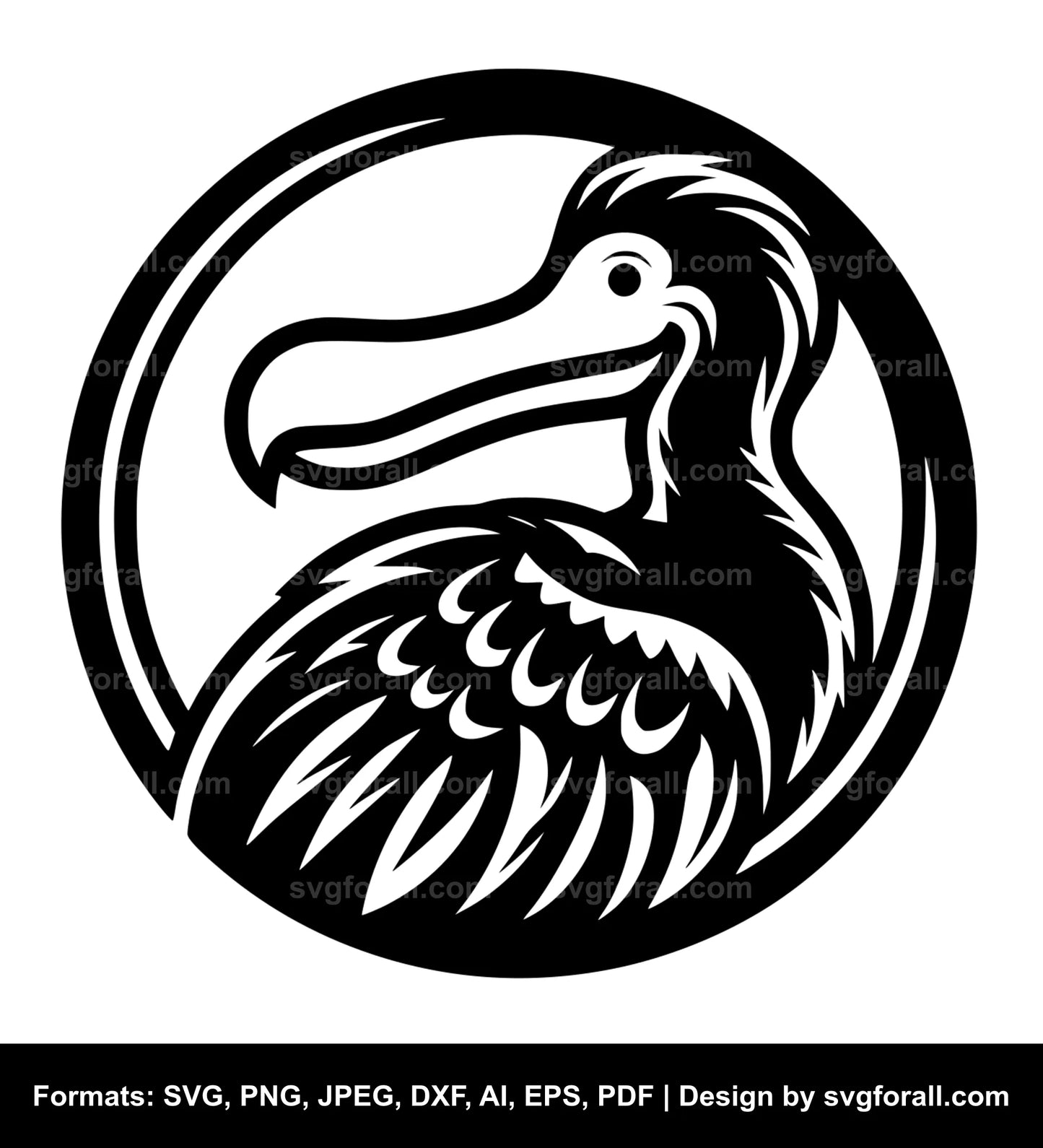 Dodo Bird Vector SVG