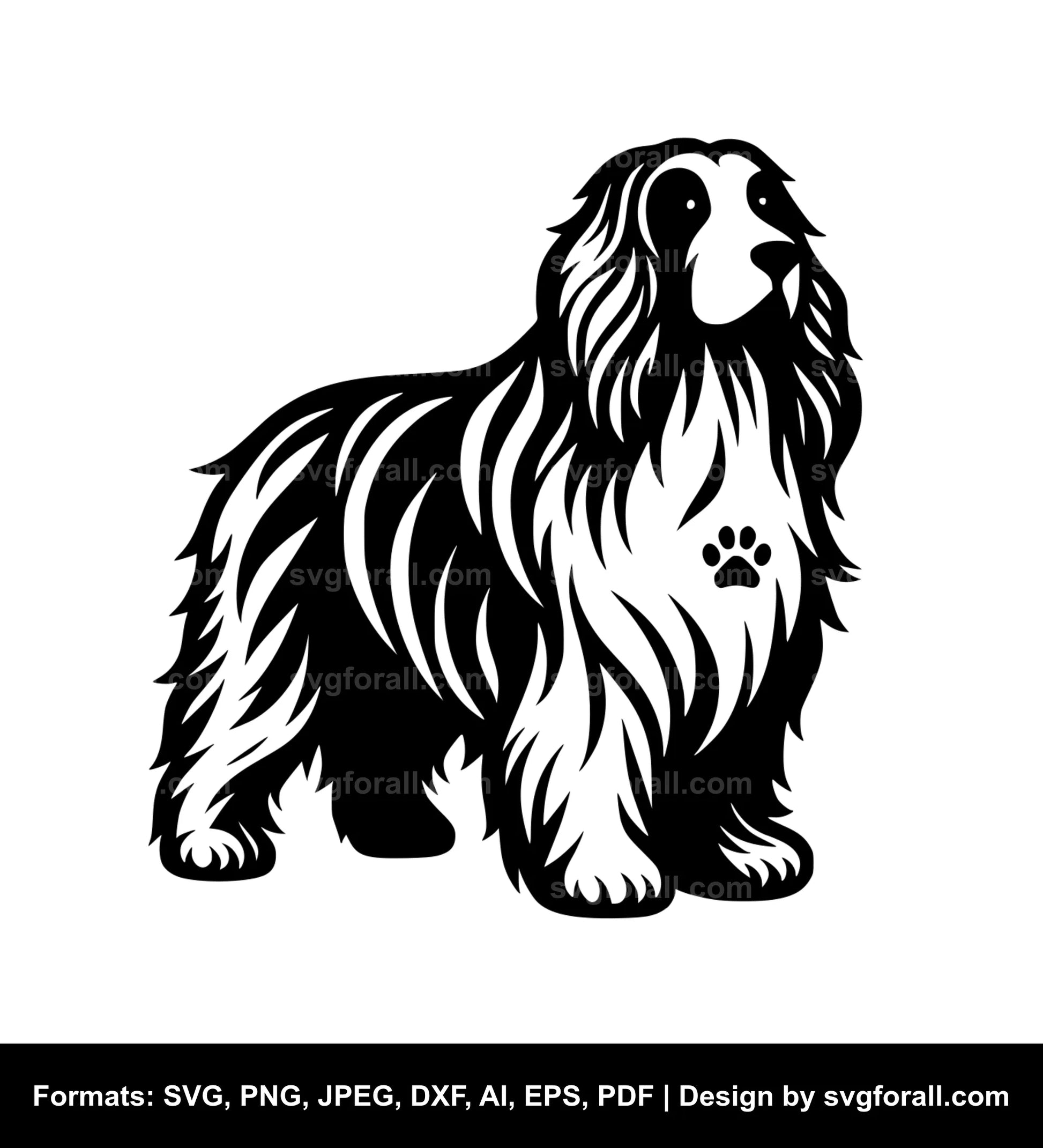 Dog Black SVG PNG