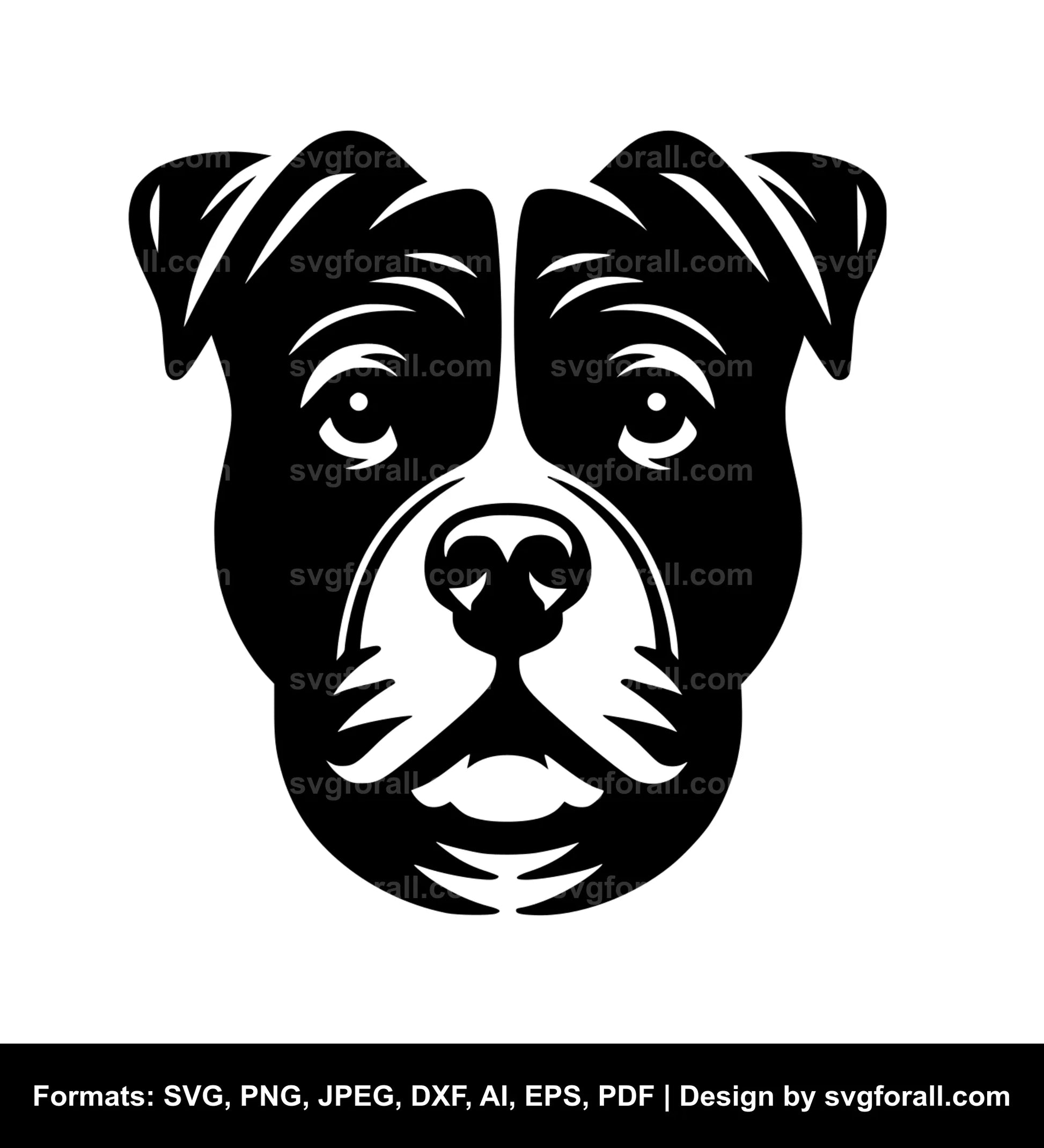 Dog Face SVG Download