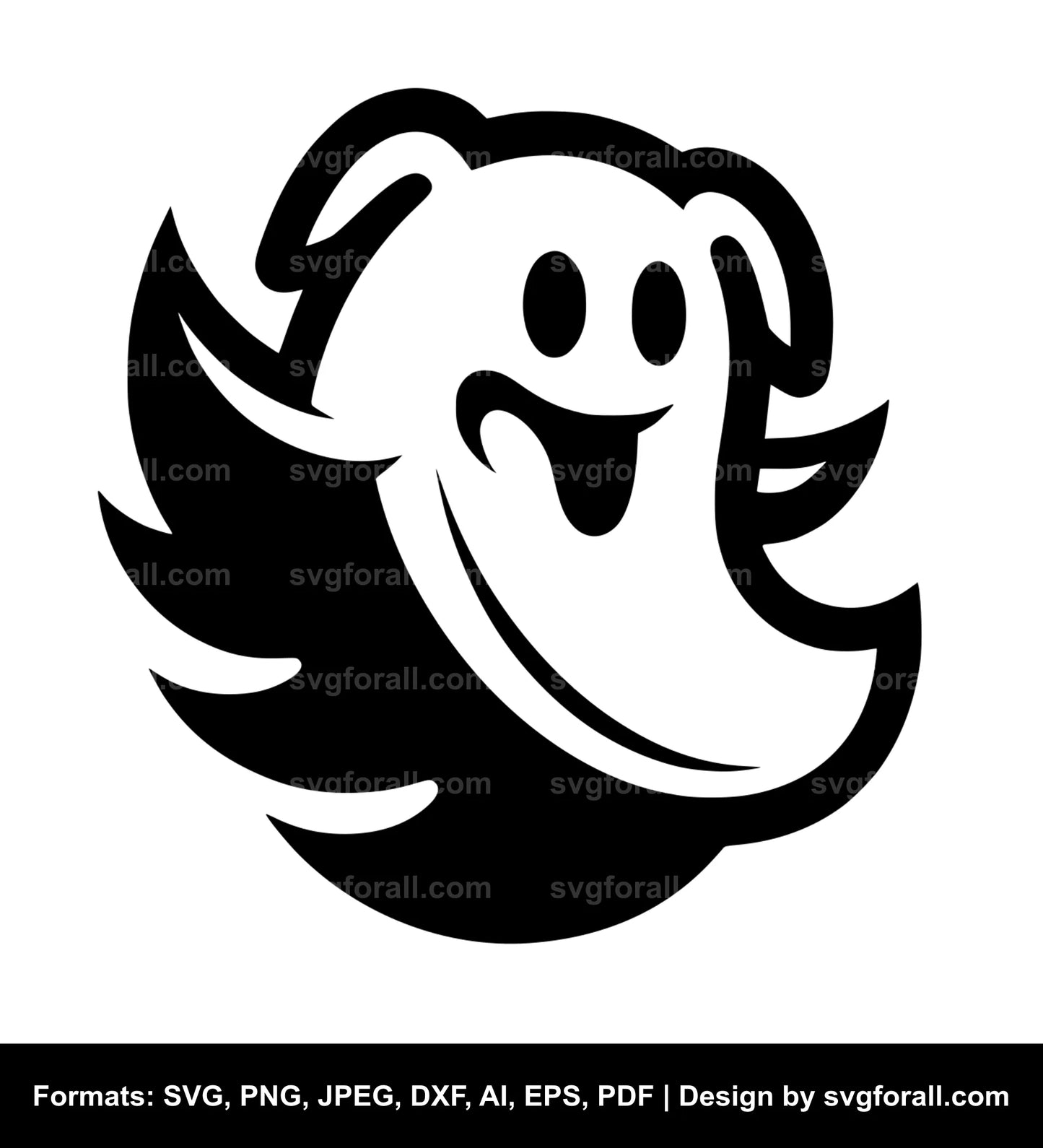 Dog Ghost SVG PNG