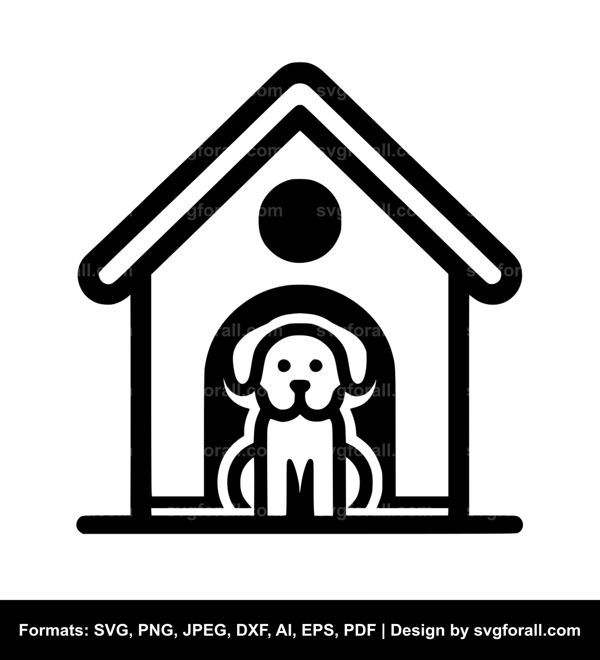 Dog House Cricut SVG