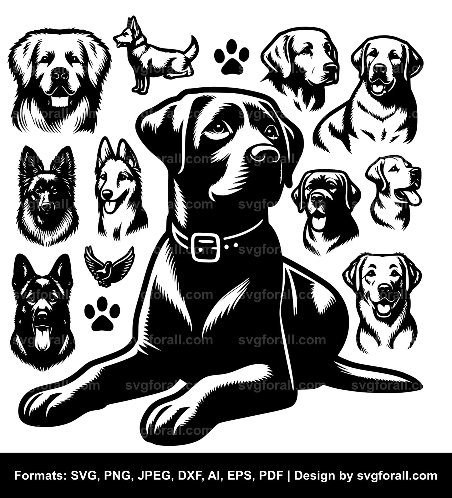 Dog SVG For Diy Projects