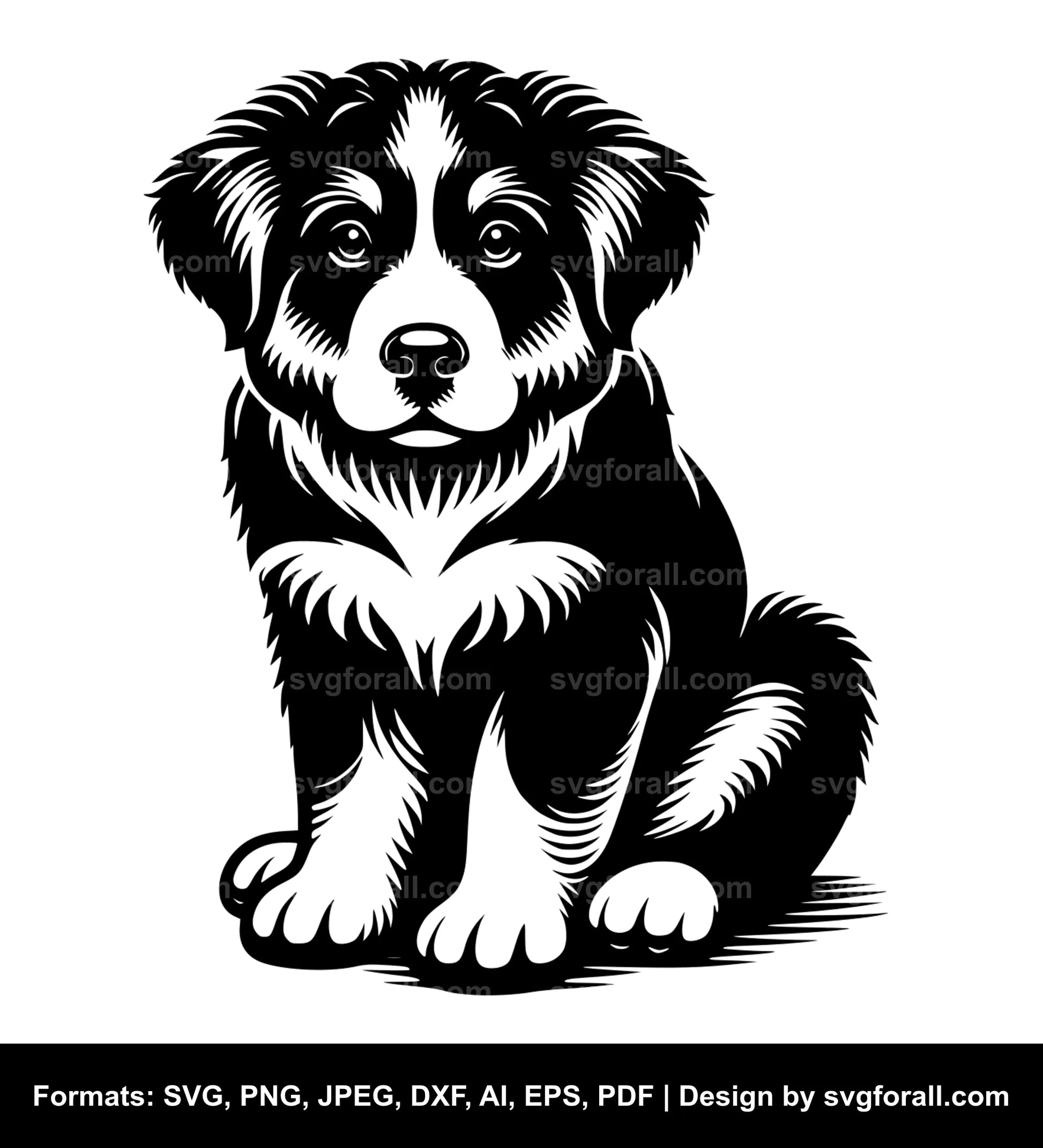 Dog SVG Vector Design